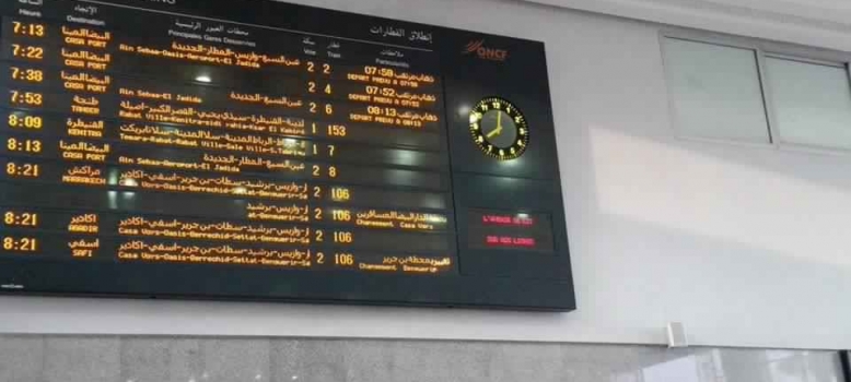 ONCF  Retards abusifs