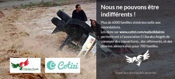 Aide aux sinistrés du sud